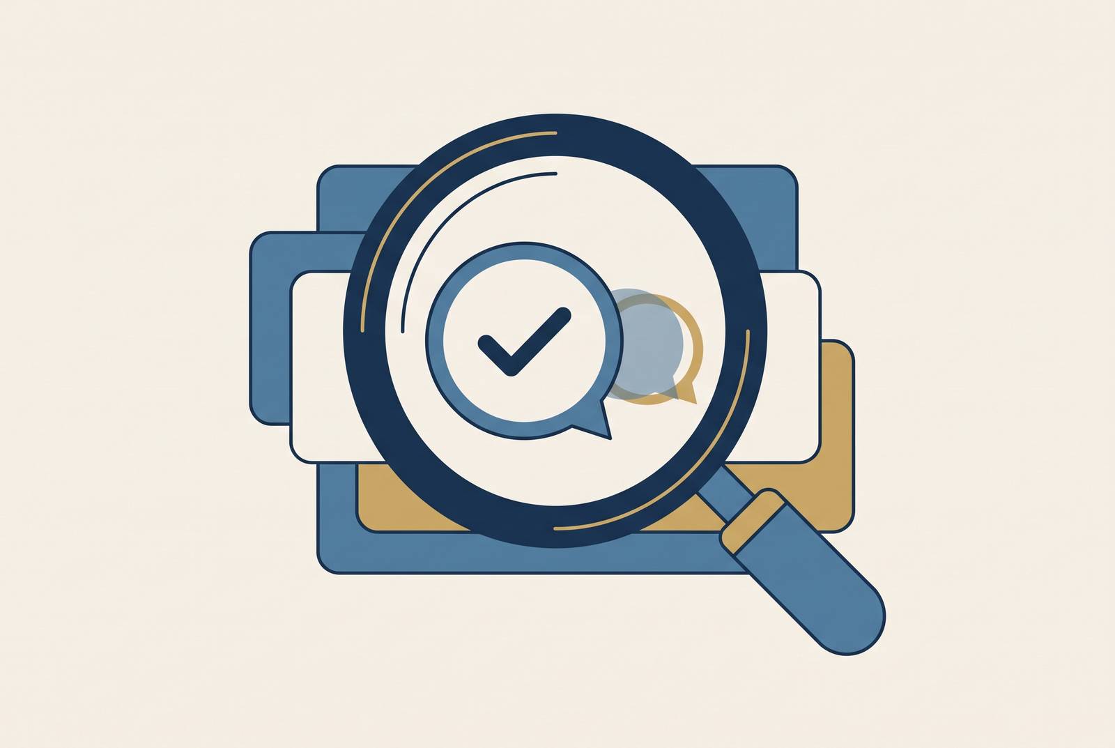 Cover illustration for “Monitoring Brand Representation in AI Search Answers”