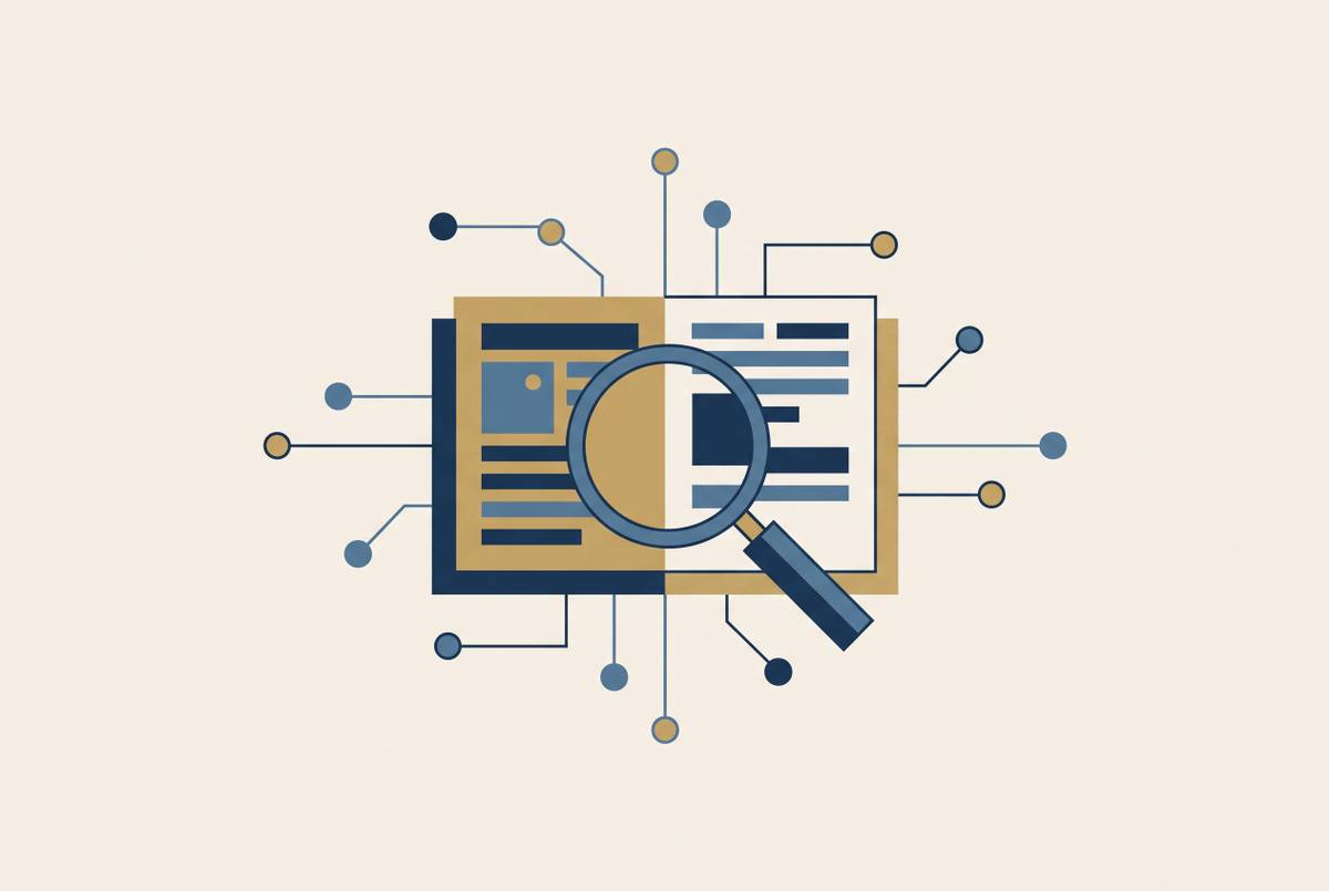Cover illustration for “Wikipedia and Its Role in Brand Search Reputation”