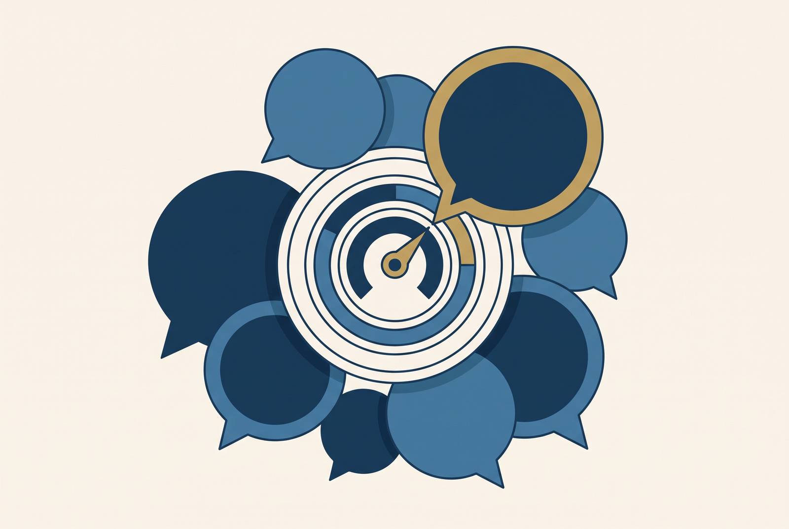 Cover illustration for “Share of Voice Measurement in Competitive Content Markets”
