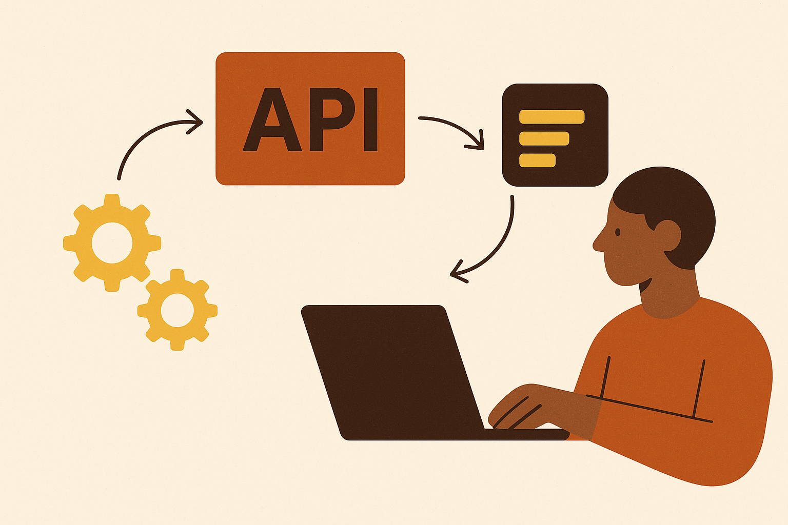 Cover illustration for “API Integration Between Digital Forwarders and ERP Systems”