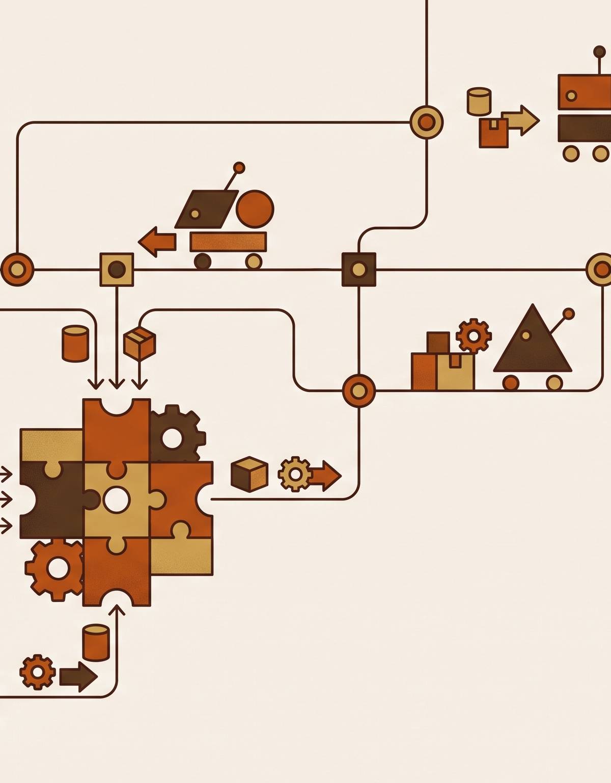 Cover illustration for “Multi-Agent Workflows for Strategic Sourcing”