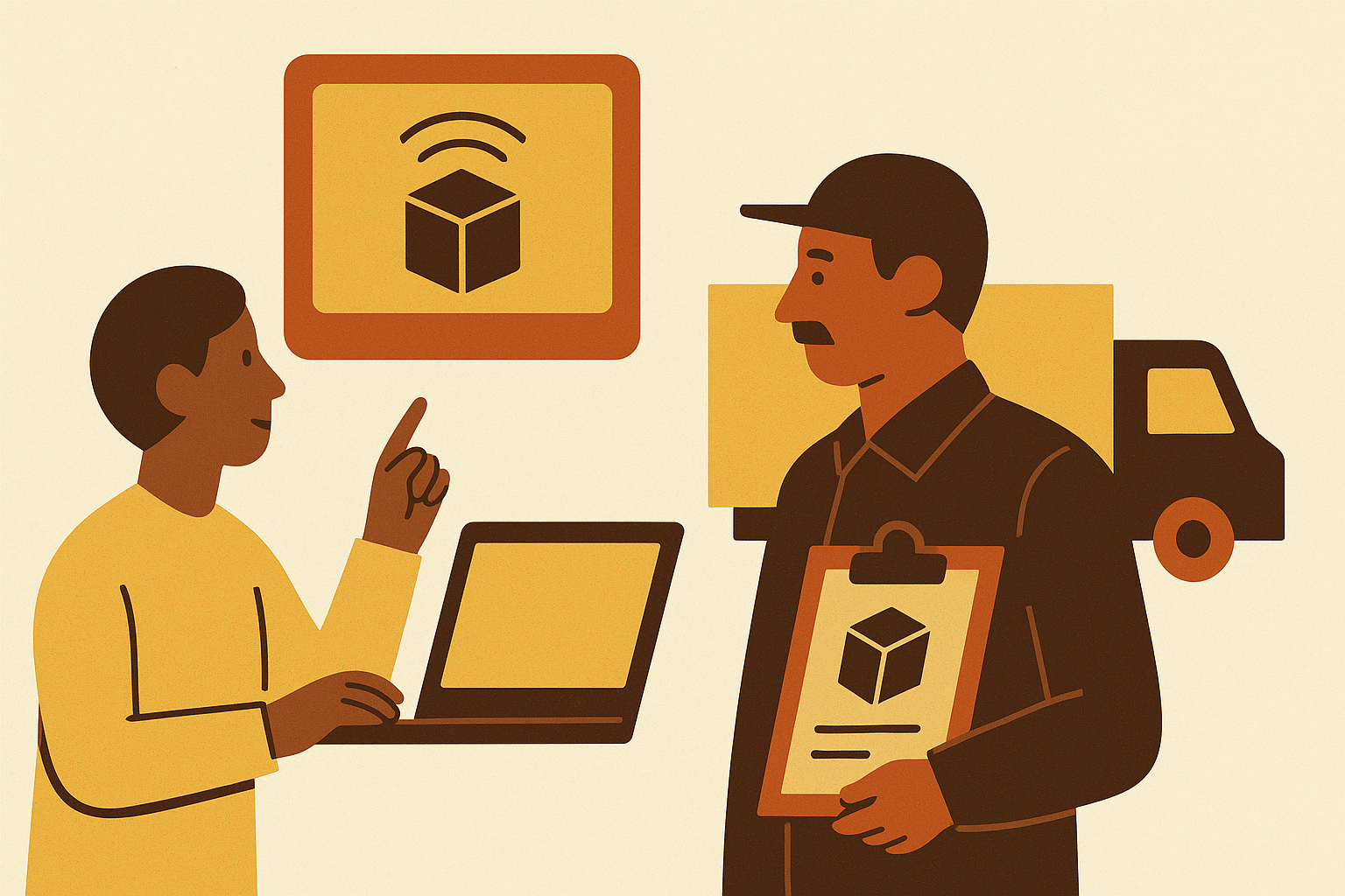 Cover illustration for “Digital Freight Forwarders vs Traditional Freight Forwarders”