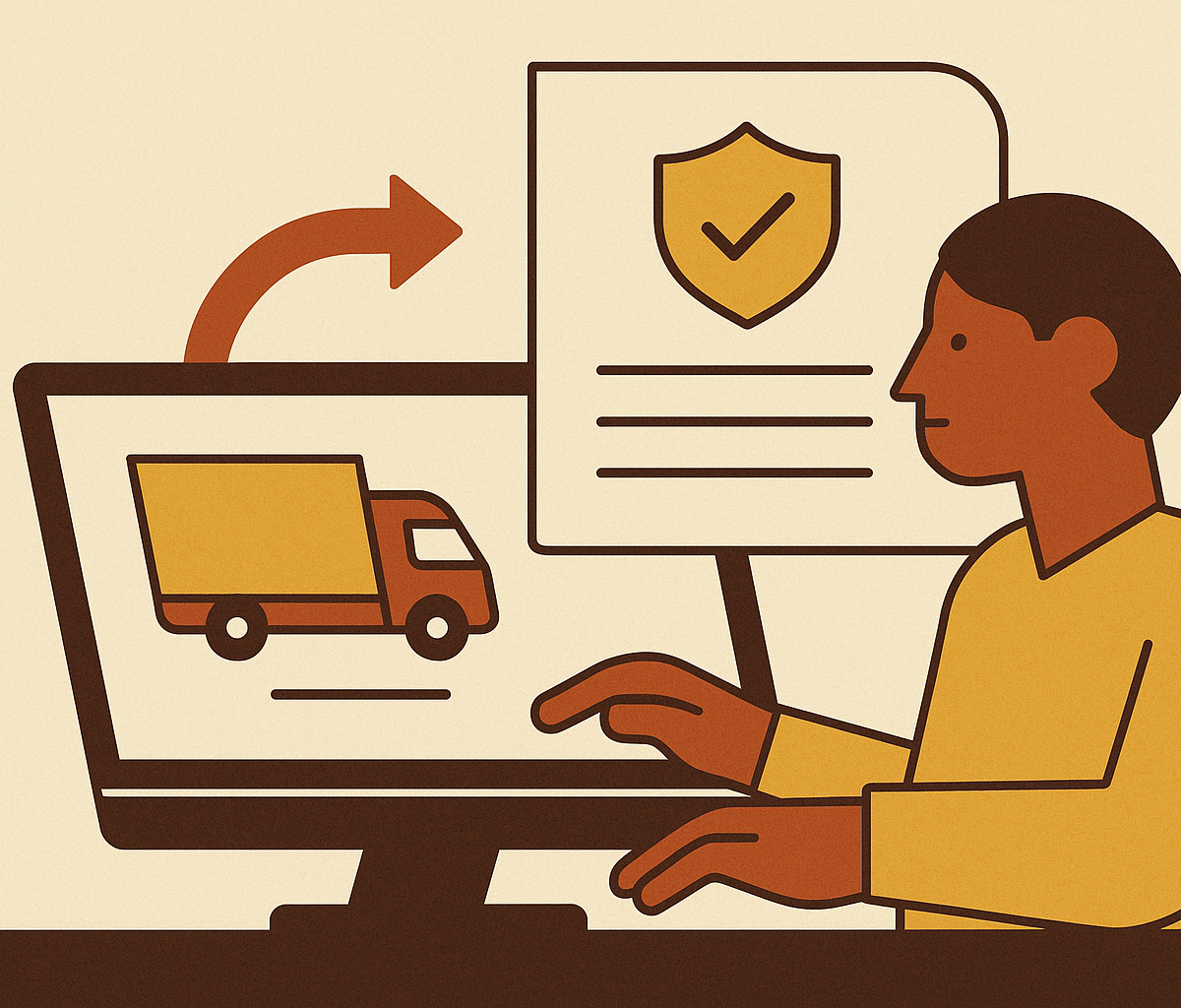 Cover illustration for “Customs Brokerage Automation in Digital Freight Platforms”