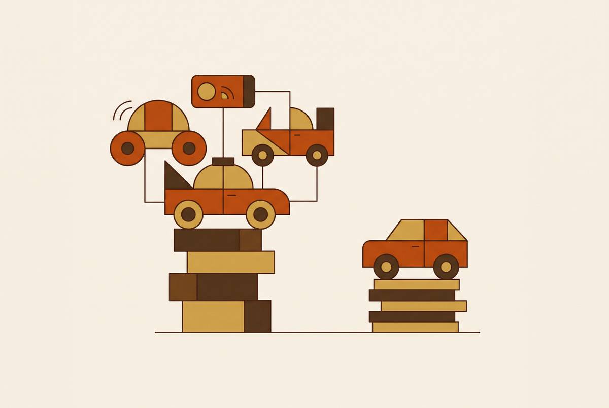 Cover illustration for “Total Cost of Ownership Comparison for Fleet Telematics Platforms”