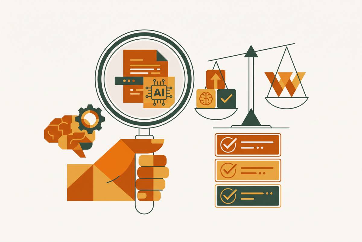 Cover illustration for “How Marketing Leaders Should Evaluate AI Writing Software”