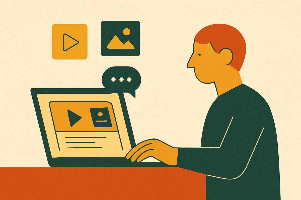 Cover illustration for “Best Content Creator Tools for B2B Marketing Teams in 2025”