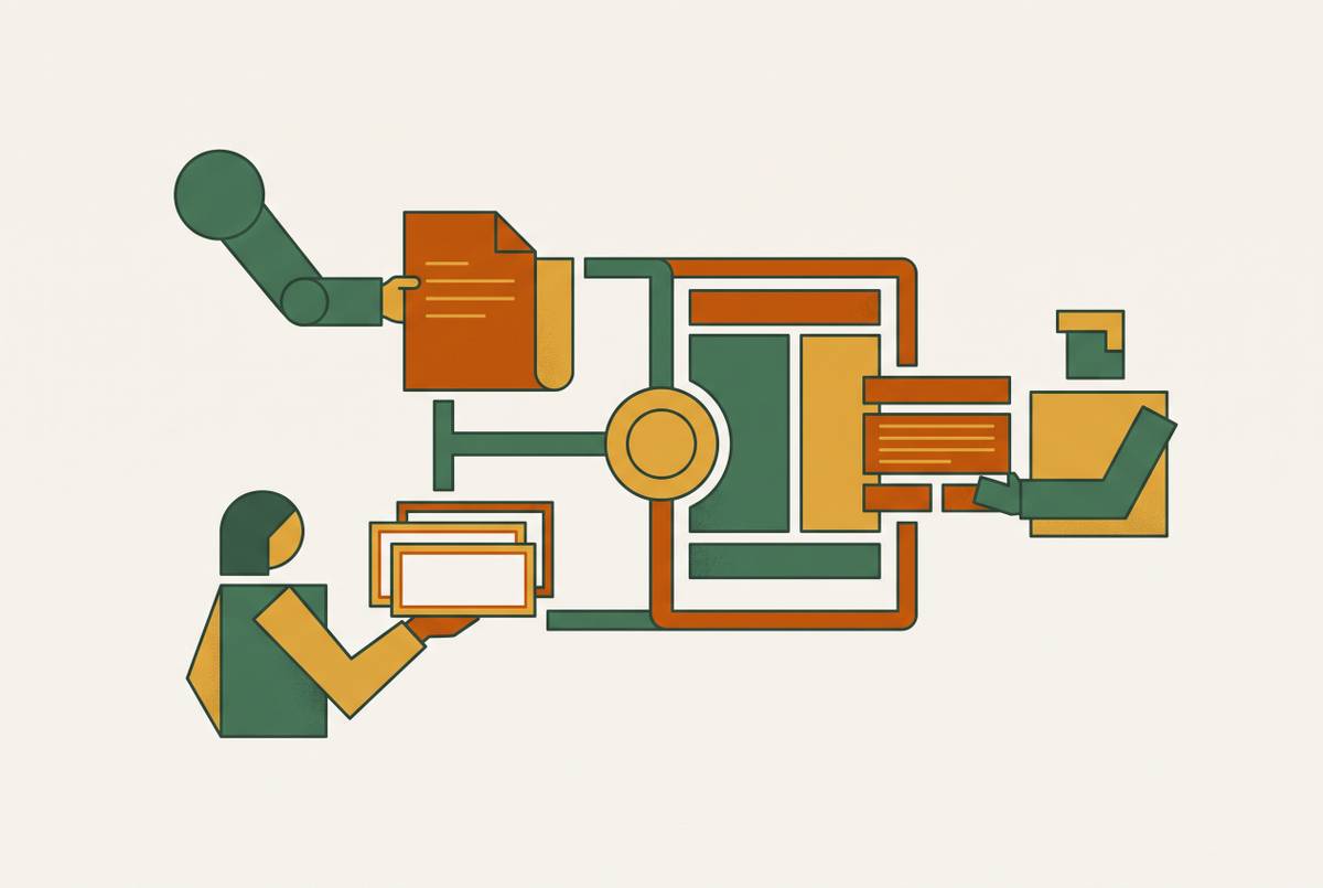 Cover illustration for “Managing Multiple Content Contributors Without Losing Brand Consistency”