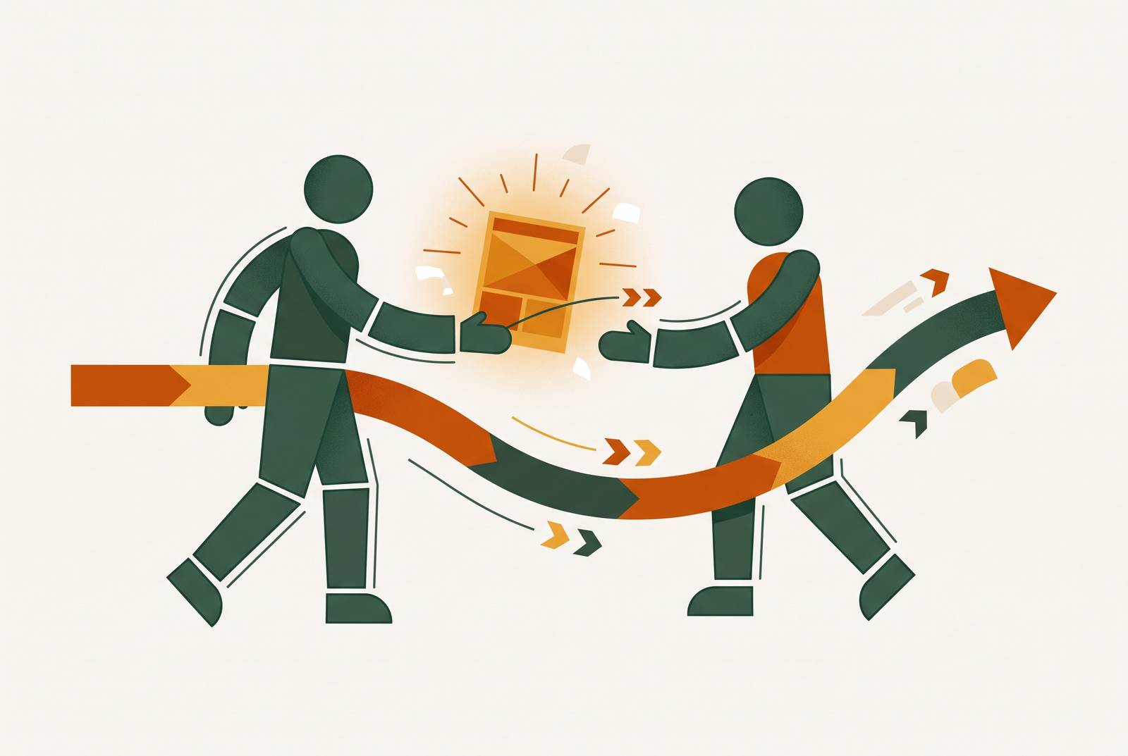 Cover illustration for “Onboarding a New Content Agency Without Losing Momentum”