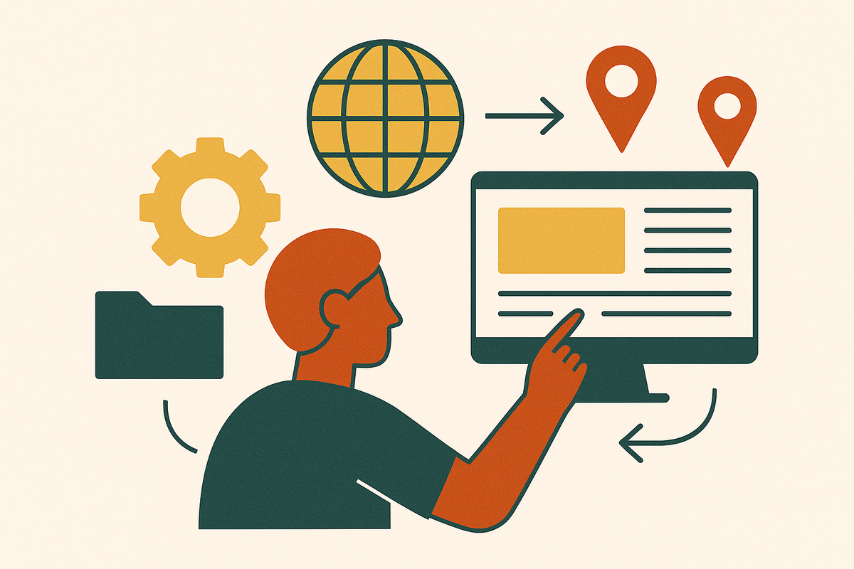 Cover illustration for “Content Localization Workflow for Multi-Market B2B Companies”