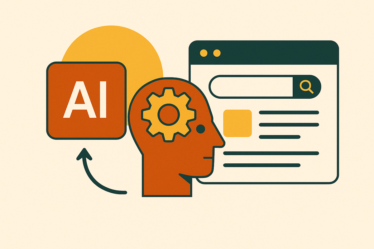 Cover illustration for “AI-Generated Content and Google Search Quality Guidelines”