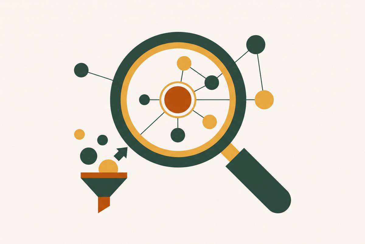 Cover illustration for “Keyword Research Process for Competitive B2B Niches”