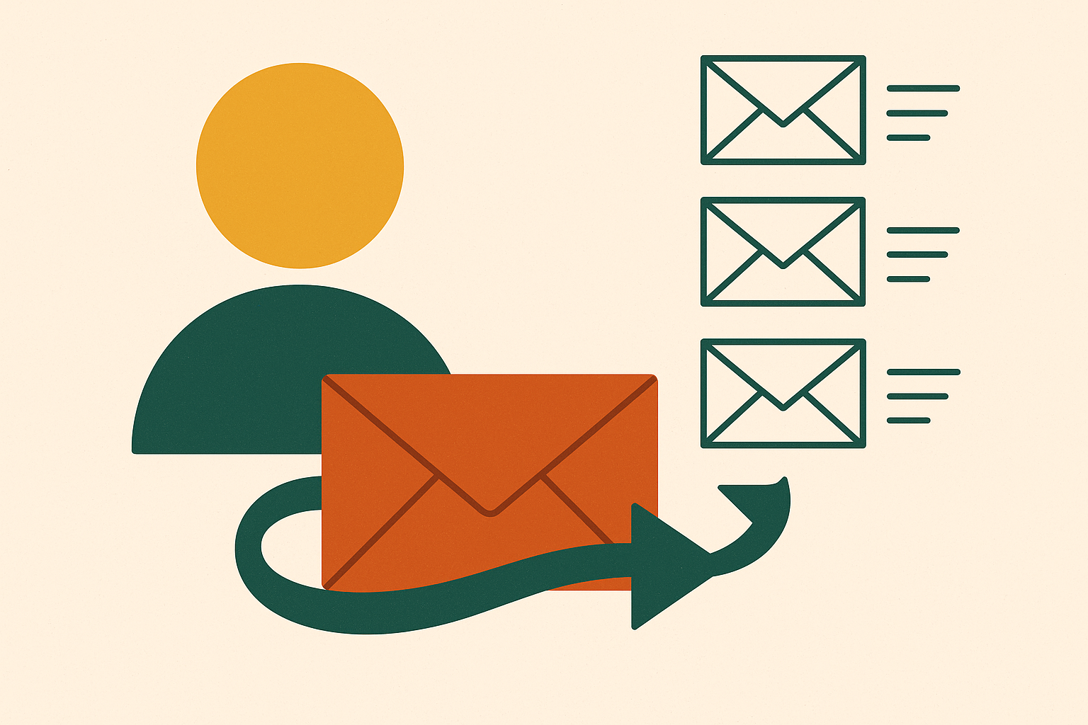 Cover illustration for “Email Nurture Sequence Copy for SaaS Trial Signups”