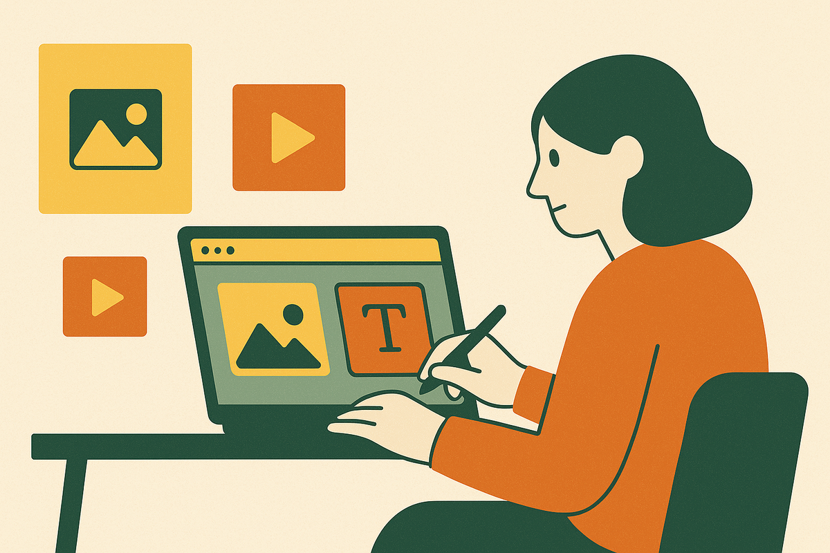 Cover illustration for “Which Digital Content Creation Tools Actually Fit a B2B Workflow”