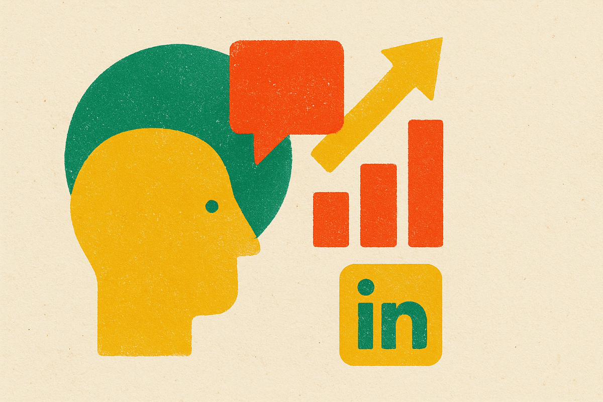 Cover illustration for “Thought Leadership Content Distribution on LinkedIn”