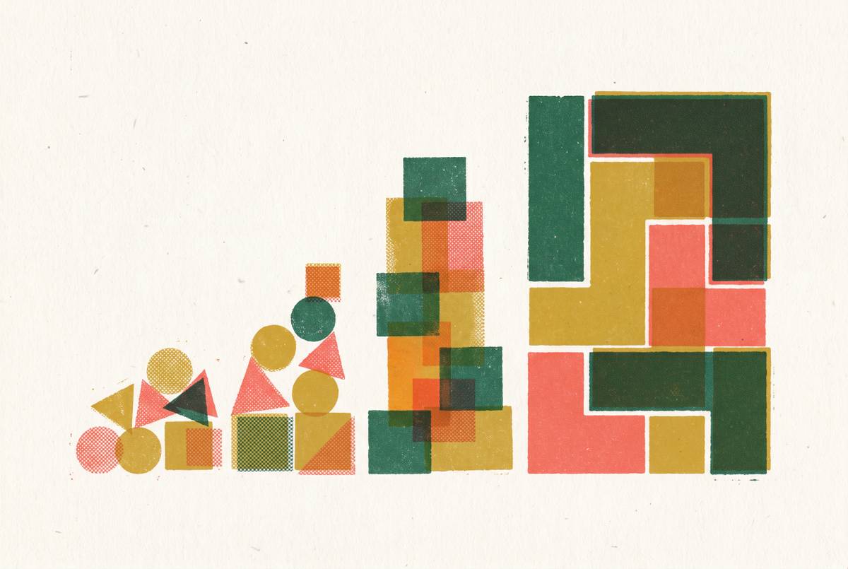 Cover illustration for “Content Operations Maturity Stages for Growing Teams”