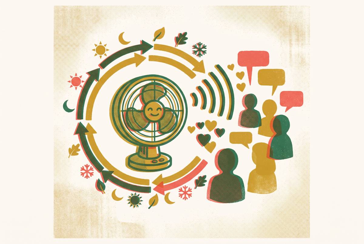 Cover illustration for “Fan Bot Content Strategy for Year-Round Engagement”