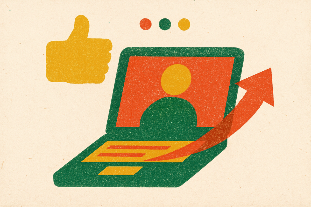 Cover illustration for “Content Personalization as a Conversion Lever”