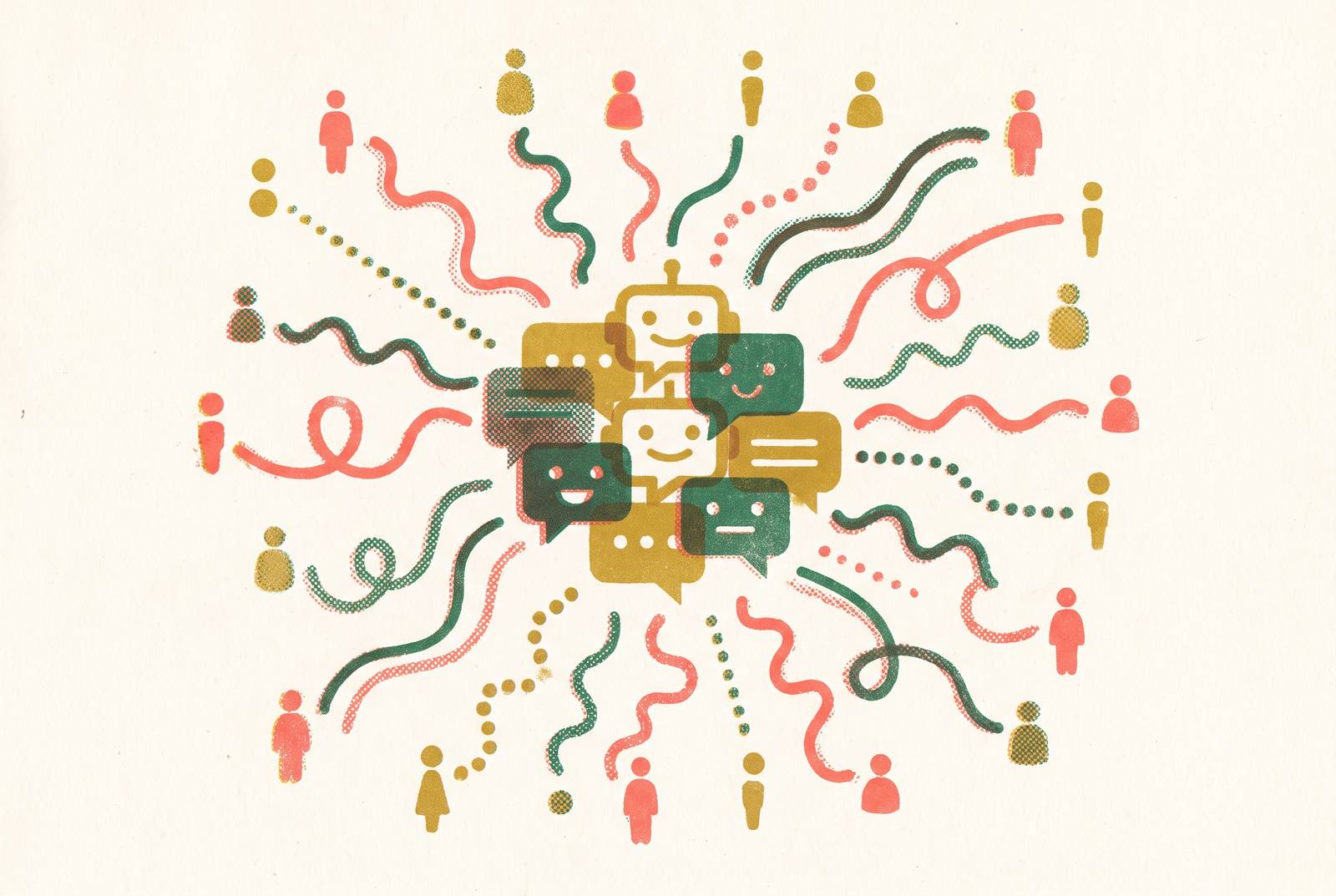 Cover illustration for “Personalizing Fan Bot Interactions at Scale”