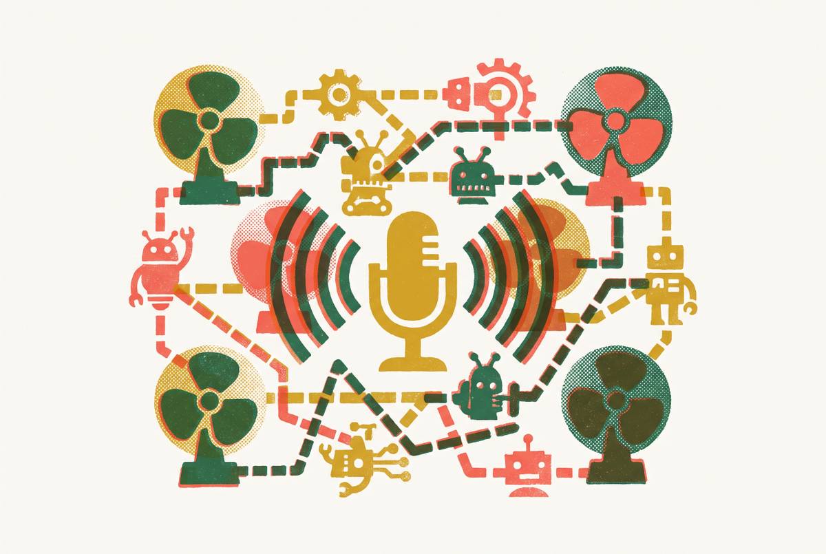 Cover illustration for “AI Bots for Music Artist Fan Communities”
