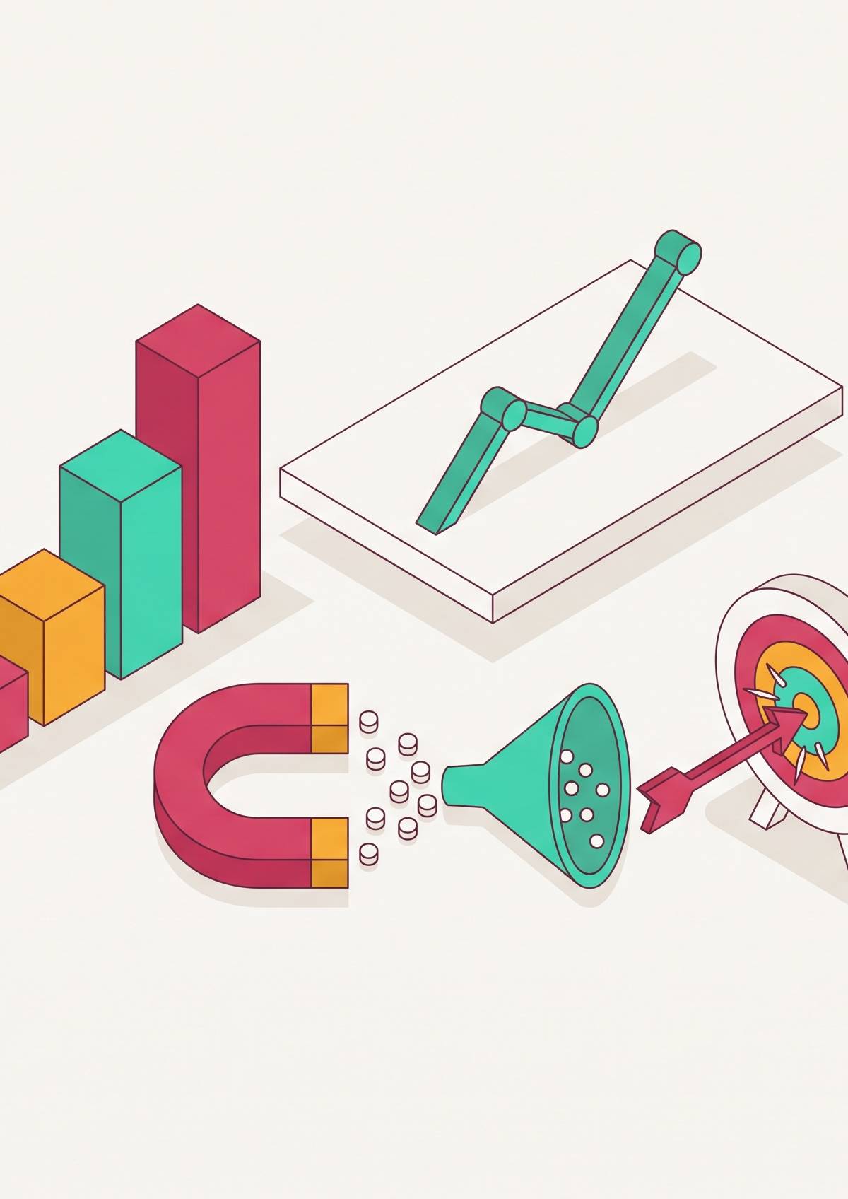 Cover illustration for “Marketing Case Study Examples That Actually Drive Conversions”
