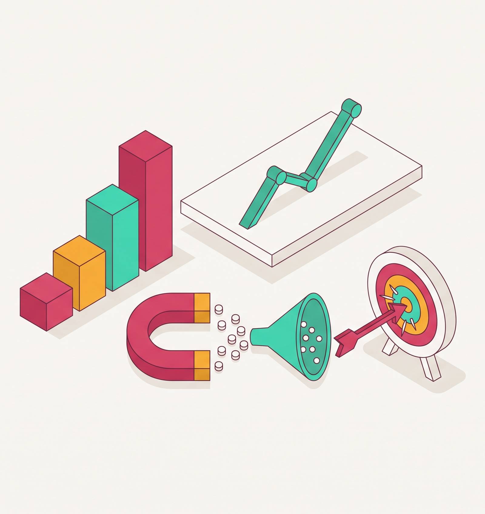 Cover illustration for “Marketing Case Study Examples That Actually Drive Conversions”