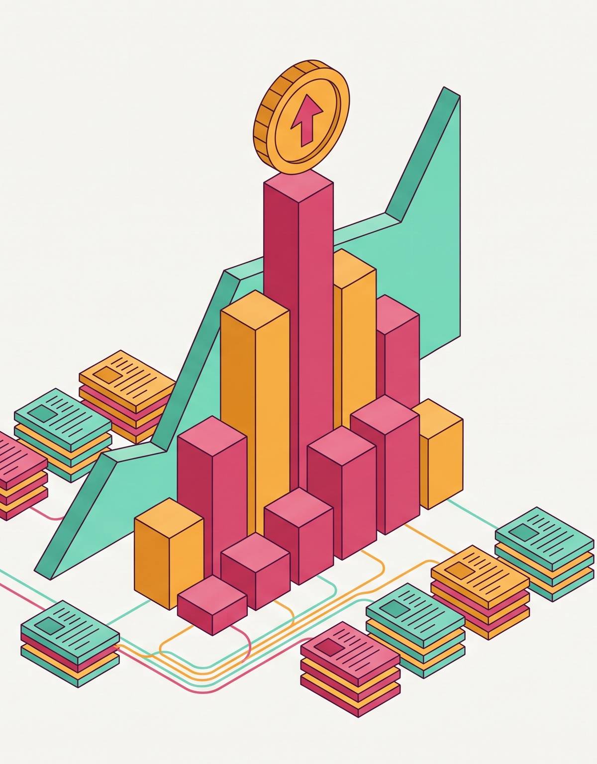 Cover illustration for “Content Performance Metrics That Predict Revenue Impact”