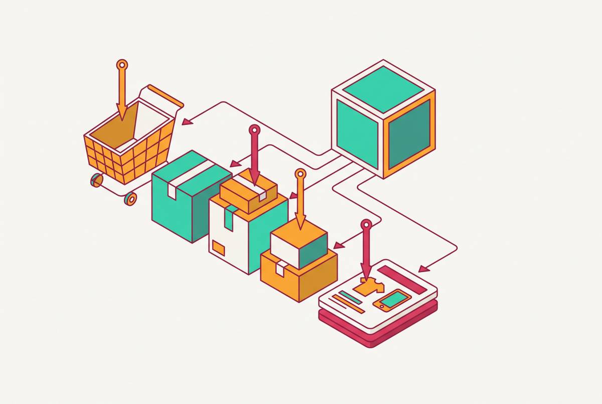 Cover illustration for “How AI Shopping Agents Select Products Without Human Input”
