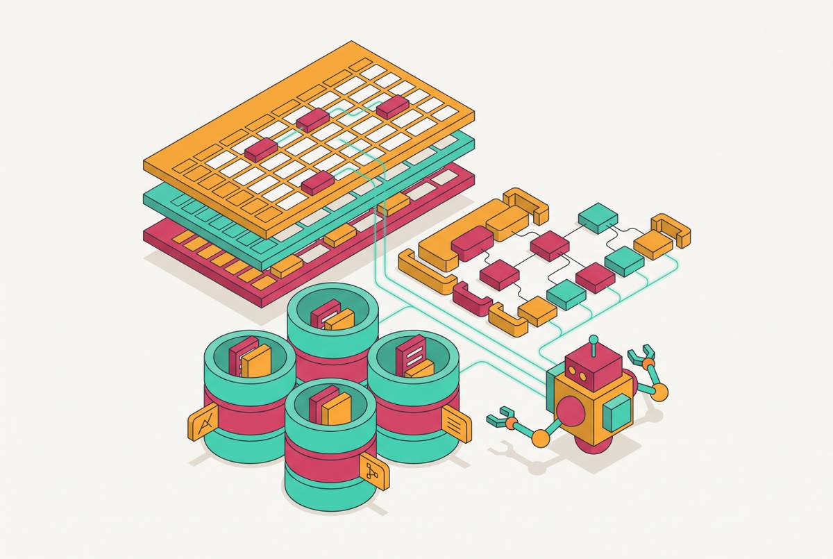 Cover illustration for “Structured Data Formats That AI Purchasing Agents Prefer”