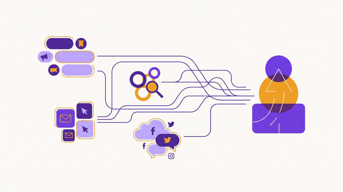 Cover illustration for “CRM Attribution Models for Multi-Touch Campaigns”