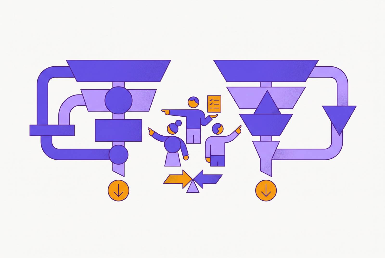 Cover illustration for “Pipedrive vs HubSpot for Small Sales Teams”