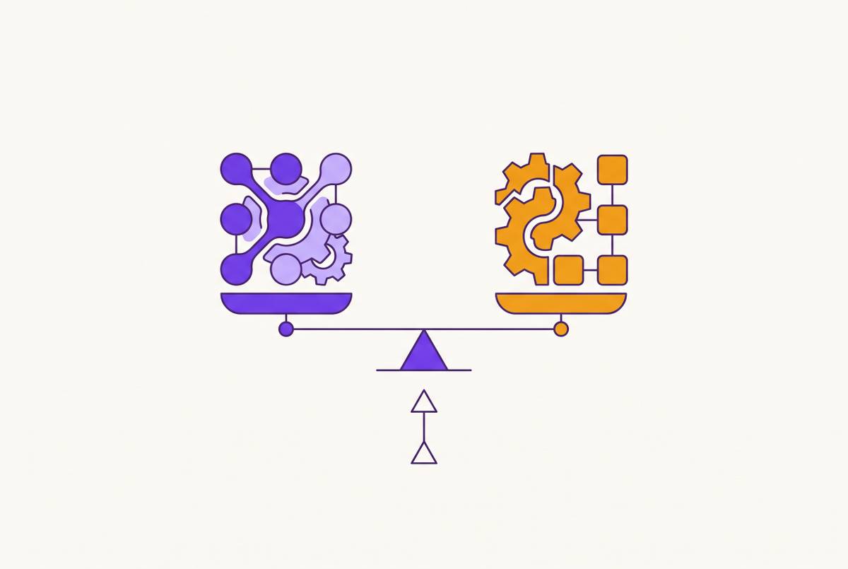 Cover illustration for “HubSpot vs Salesforce for Mid-Market B2B Companies”
