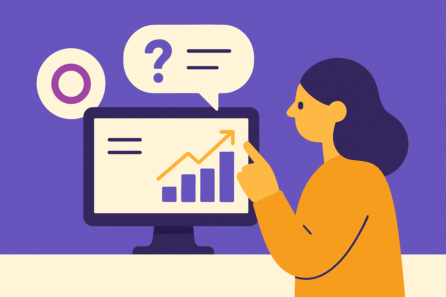 Cover illustration for “Natural Language Querying in CRM Reporting”