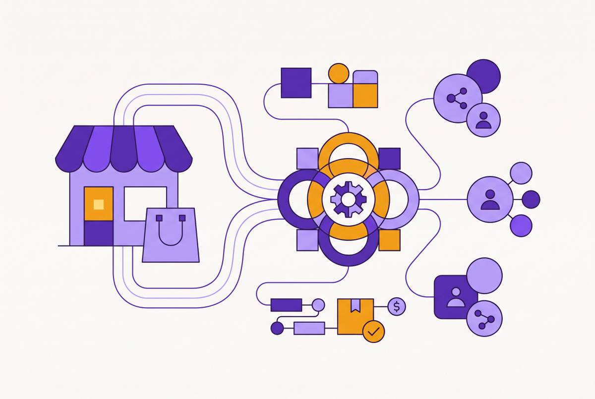 Cover illustration for “E-commerce CRM Features for Direct-to-Consumer Brands”