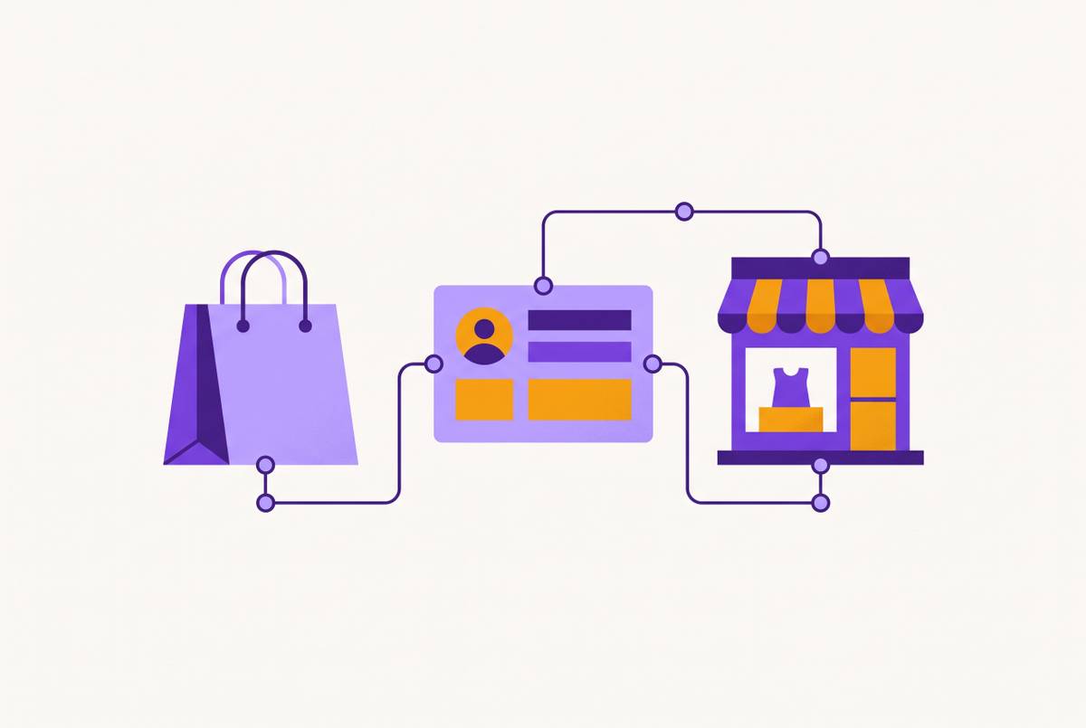 Cover illustration for “E-commerce CRM Integrations With Shopify and WooCommerce”