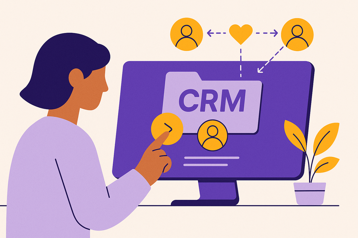 Cover illustration for “CRM Marketing Strategy for Lead Nurture Programs”