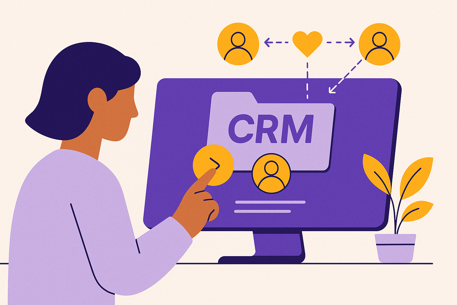Cover illustration for “CRM Marketing Strategy for Lead Nurture Programs”