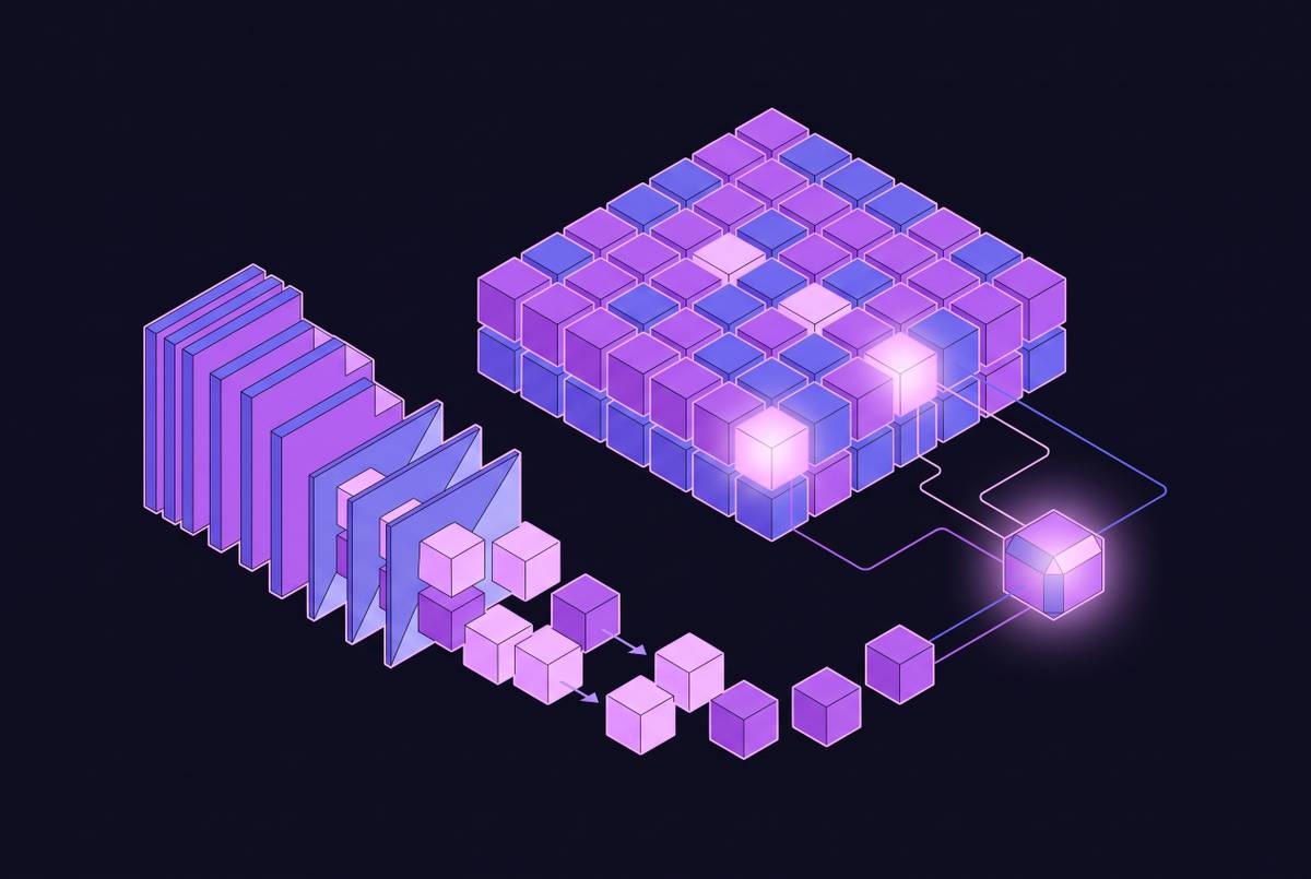 Cover illustration for “Chunking Strategies and Retrieval Quality in RAG”