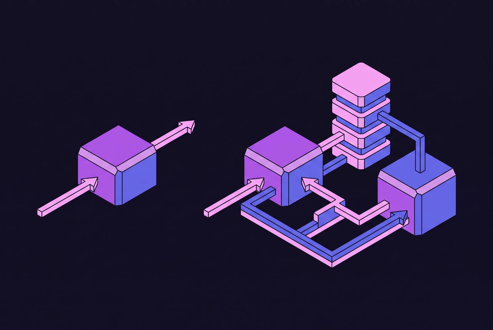 Cover illustration for “Stateless vs Stateful Agent Design Tradeoffs”