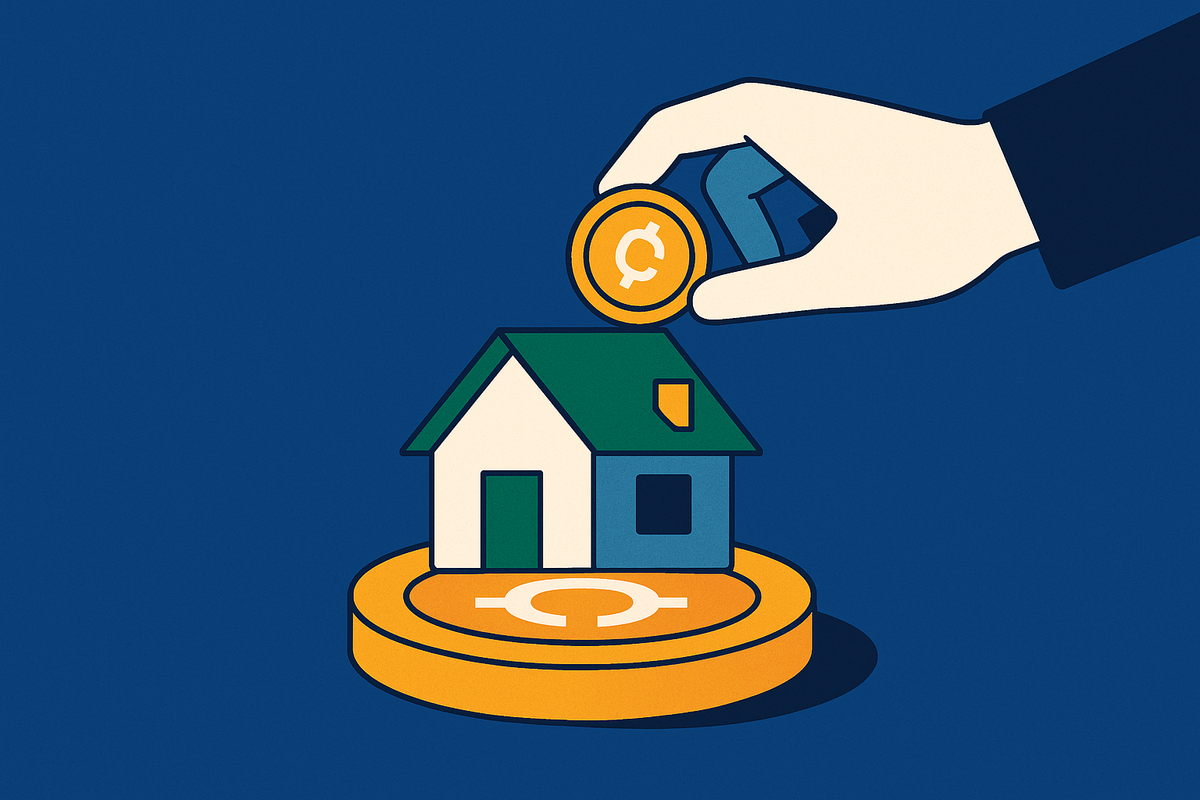 Cover illustration for “Real Estate Tokenization Platforms and How They Work”