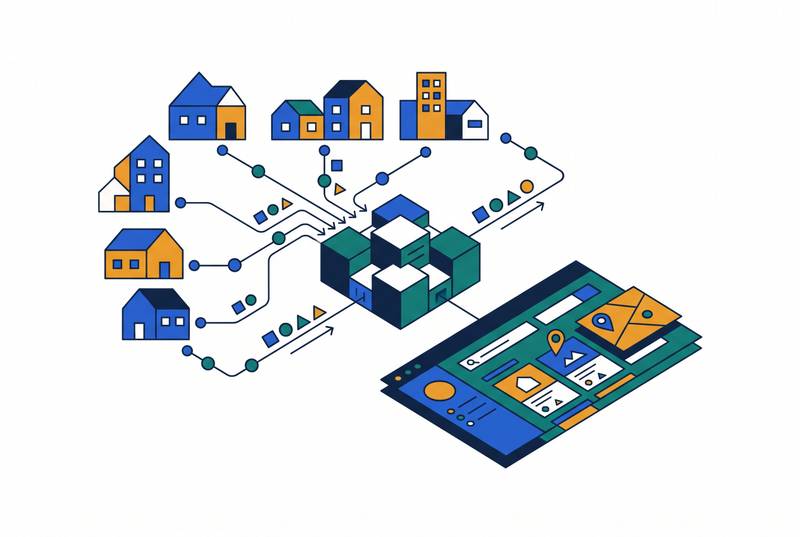 Cover illustration for “MLS Data Access for Real Estate Platforms”