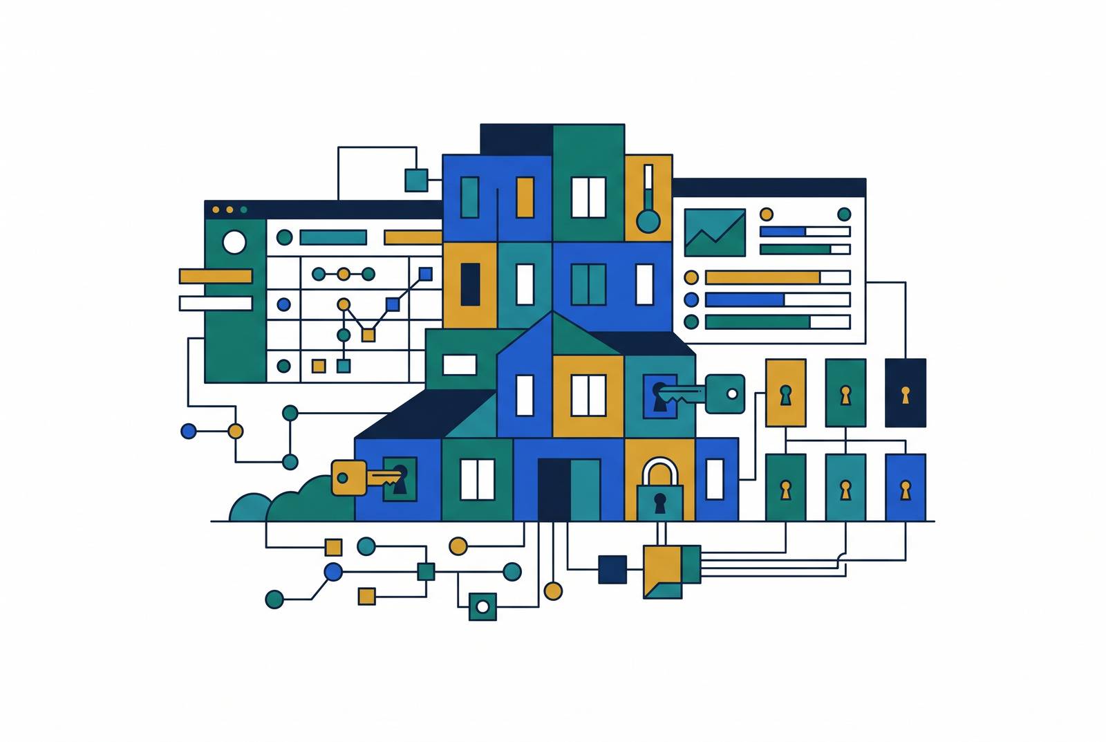 Cover illustration for “Property Management Software for Student Housing Operators”