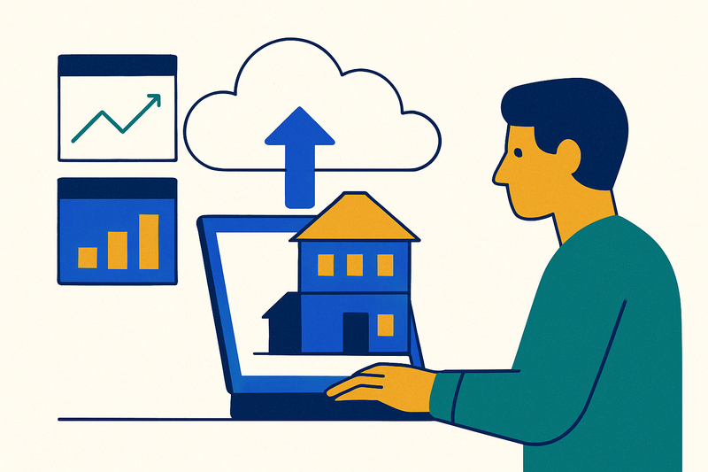 Cover illustration for “Cloud-Based Brokerage Platforms for Independent Brokerages”