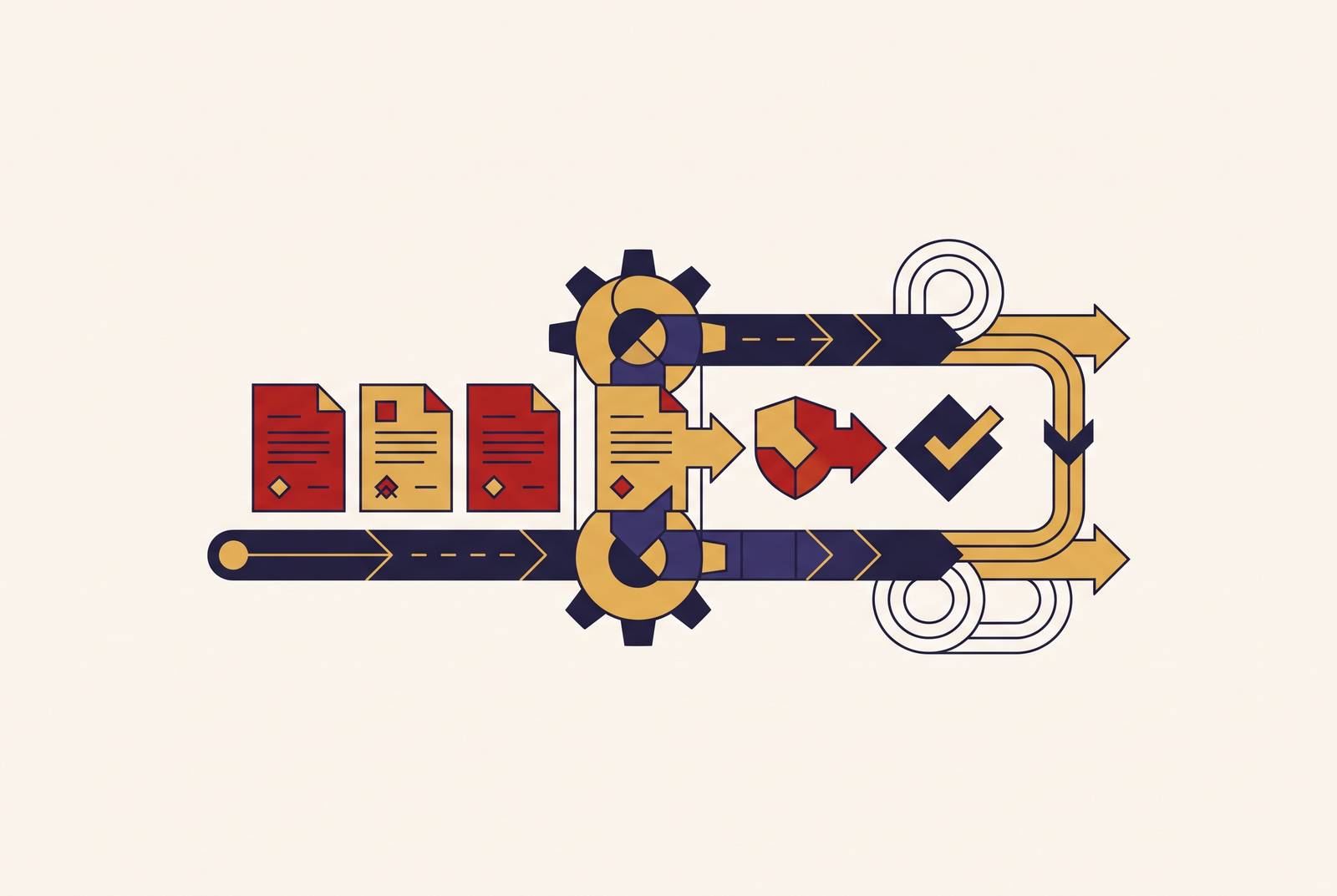 Cover illustration for “Workflow Automation for NDA Turnaround in High-Volume Teams”