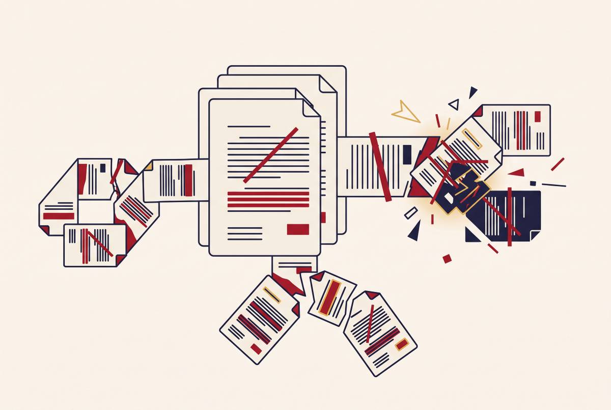 Cover illustration for “Version Control Failures in Multi-Party Contract Redlines”