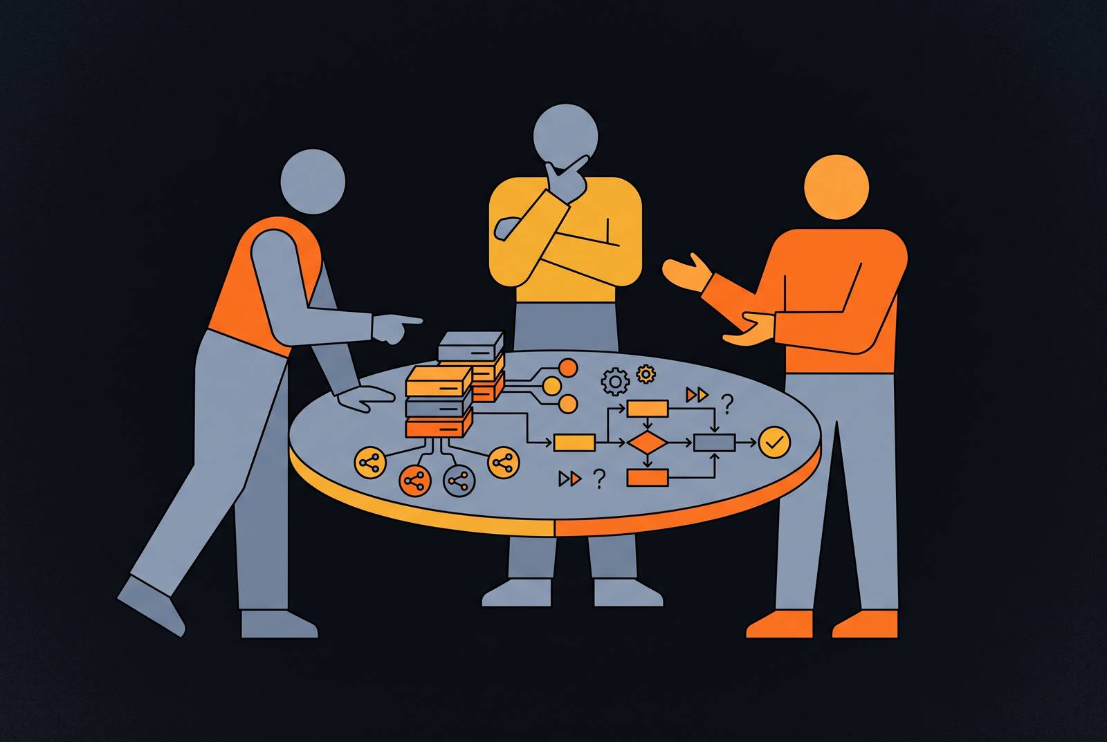 Cover illustration for “Tabletop DR Exercises for Small IT Teams”