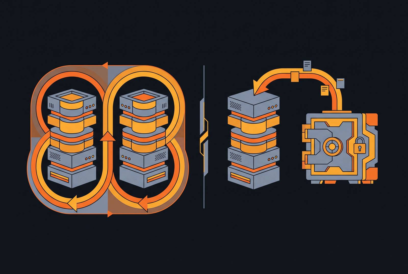 Cover illustration for “High Availability vs Disaster Recovery for Client Infrastructure”