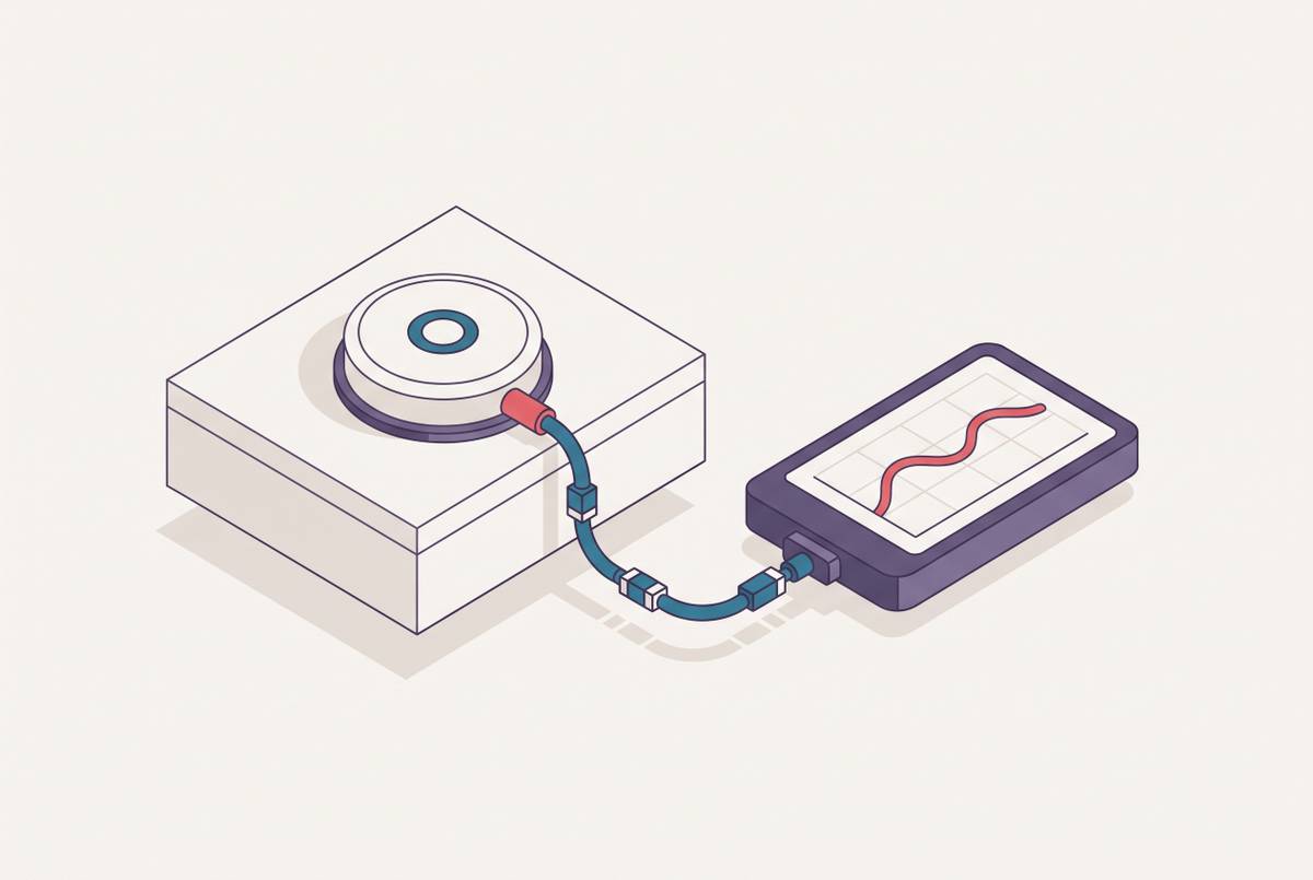 Cover illustration for “Continuous Glucose Monitoring in Metabolically Healthy Adults”