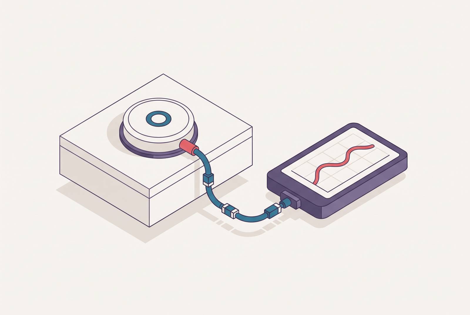 Cover illustration for “Continuous Glucose Monitoring in Metabolically Healthy Adults”
