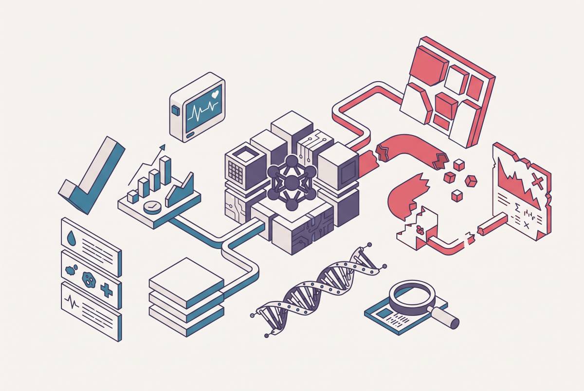 Cover illustration for “Clinical AI in preventive medicine: where decision support helps and where it misleads”