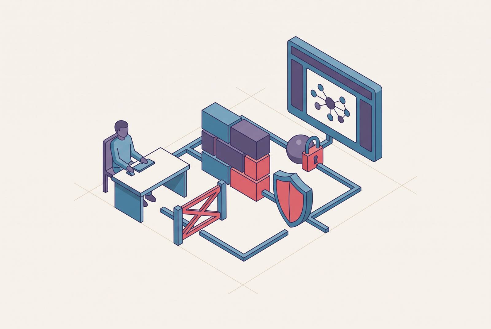 Cover illustration for “Clinician Adoption Barriers for AI Decision Support Tools”